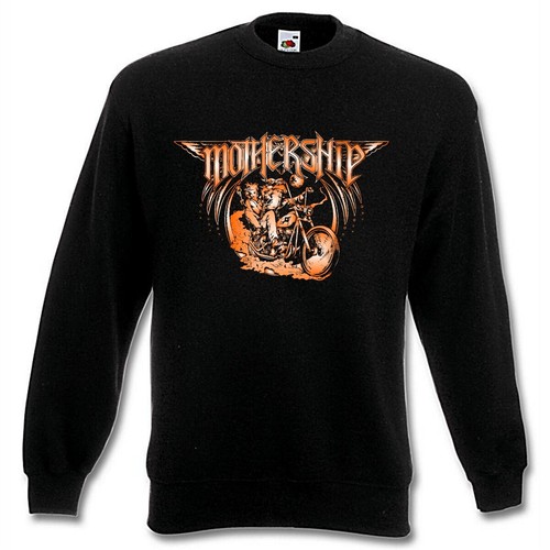 Sweatshirt biker rocker - sweatshirt,