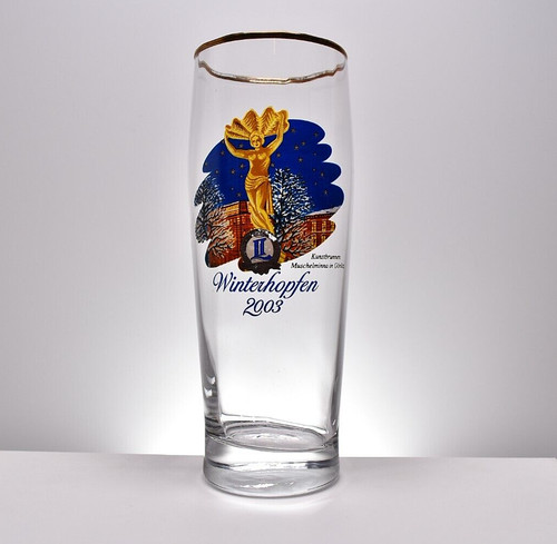 Seltenes landskron bierglas - landskron,