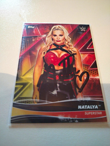 Original signierte topps wwe - original,