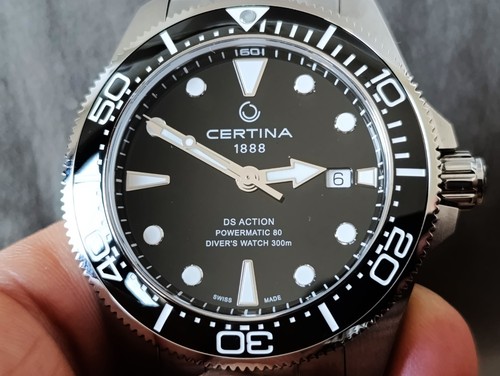 Certina action diver 43mm - ds,