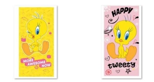 Tweety looney tunes handtuch - tunes,