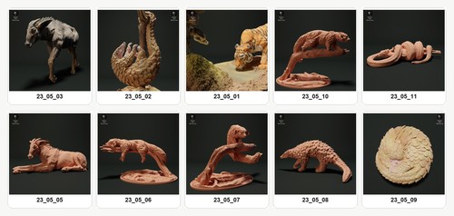 Tiere aus südostasien - südostasien, |
