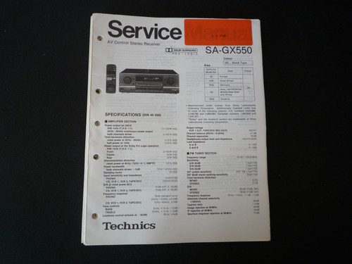 Original service manual - original,
