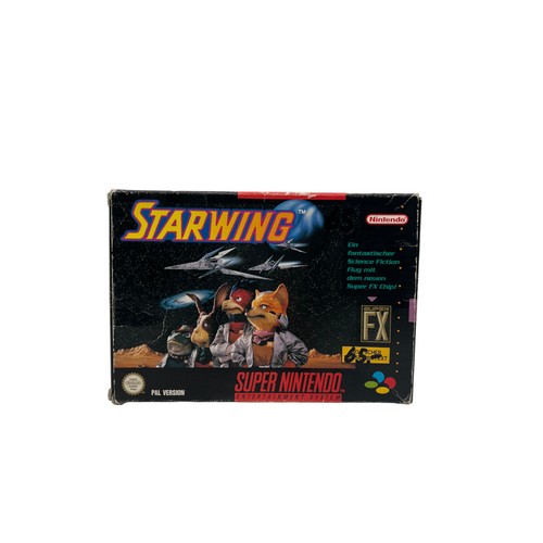 Starwing super nintendo - super,