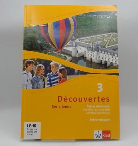 Decouvertes cahier - decouvertes, 3