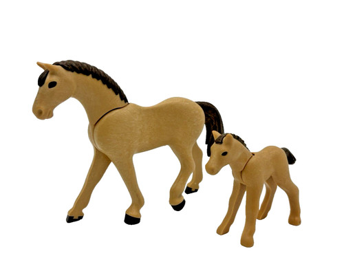 Playmobil hellbraunes pferd - playmobil,