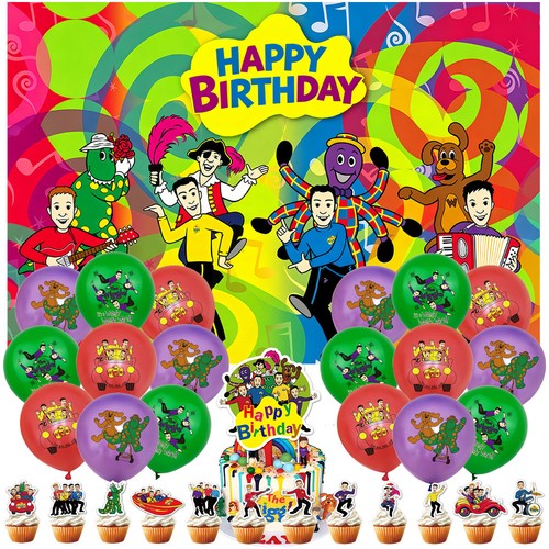 The wiggles partydekorationen - the,
