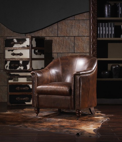 Clubsessel vintage leder - clubsessel,