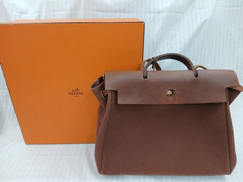 Hermes herbag ecru natural - hermes,