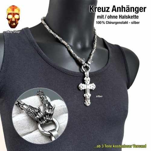 Kreuz anhänger mit ohne - kreuz,