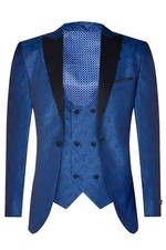 Herren blau smoking blazer - herren,