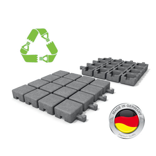 Gehwegplatten 50x50cm 100 - 50x50cm, (100%