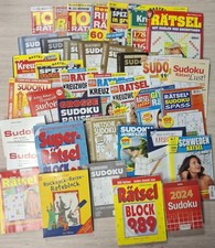 Sudoku rätselhefte konvolut - rätselhefte,