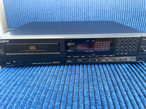 Sony cdp 750 player - sony, cd-player