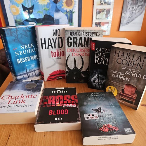 Thriller romanpaket 8 - romanpaket,