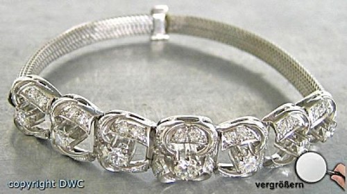 Armband 750 gold mit - 18,