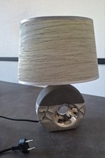 Exklusive tischlampe grau - tischlampe,