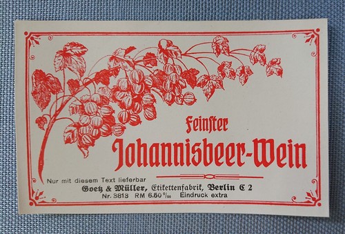 Altes weinetikett - altes,