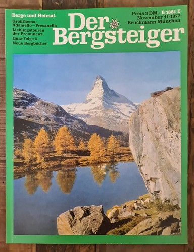 Zeitschrift der bergsteiger - , "