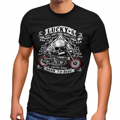 Herren shirt biker - t-shirt,