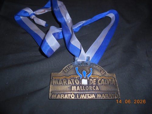 Medaille marathon mallorca - medaille,