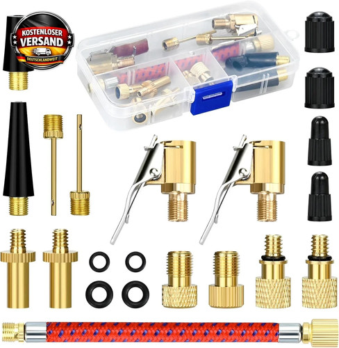 Fahrradventil adapter set - adapter, 21