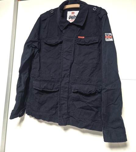 Superdry military jacke - jacke, blau