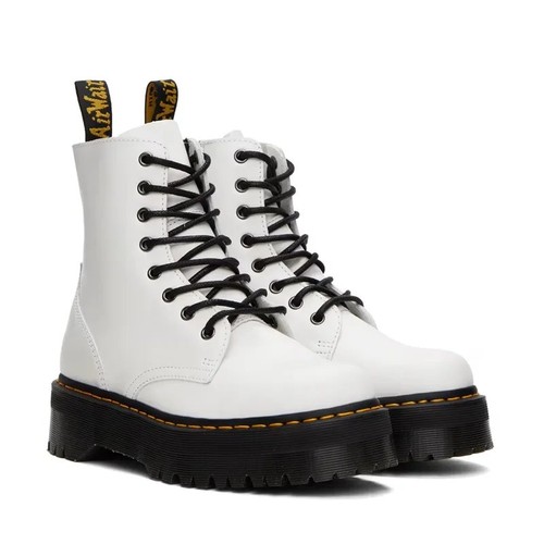 Women martens boots - martens, white