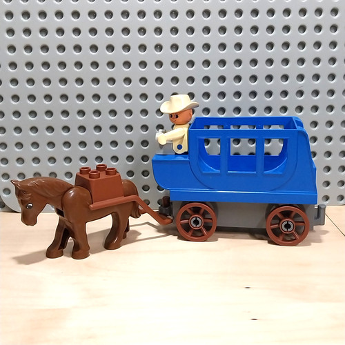 Lego duplo westernkutsche mit - duplo,