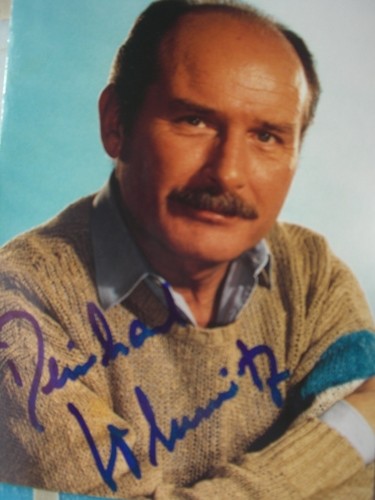 Autogramm reinhard glemnitz - reinhard,