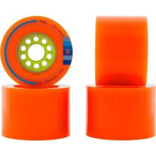 Orangatang Kegel Longboard Cruiser Rollen Wheels 80mm 80a (4erSet) orange