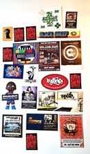 Oldschool Rap Deutsch Sticker Set RAG, Da Fource, Pyranja, Rapetile usw.