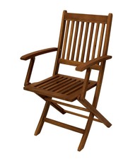 Klappstuhl Akazie 2er Set