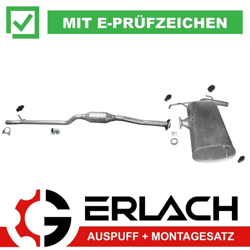 Auspuffanlage für mitsubishi - für,