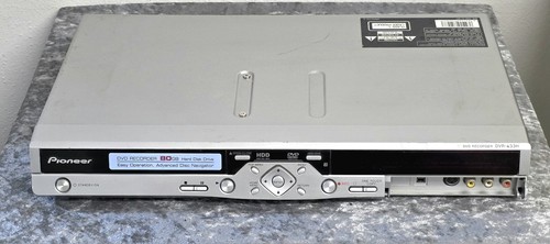 Pioneer dvr 433h hdd - hdd, dvd