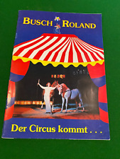 Zirkusprogramm - BUSCH ROLAND