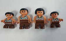 Lego Duplo Figur Steinzeitmenschen, Familie, Steinzeit, Mann, Frau, 2 Kinder