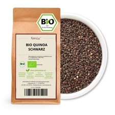 (16,99 EUR/kg) 1kg Bio Quinoa schwarz, ungesüsst ohne Zusätze BIO