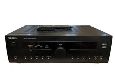 X4 TECH AM 2000 U Hifi Stereo Receiver mit Fernbedienung  Schwarz