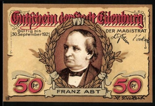 Notgeld eilenburg 1921 pf - 1921,, 50