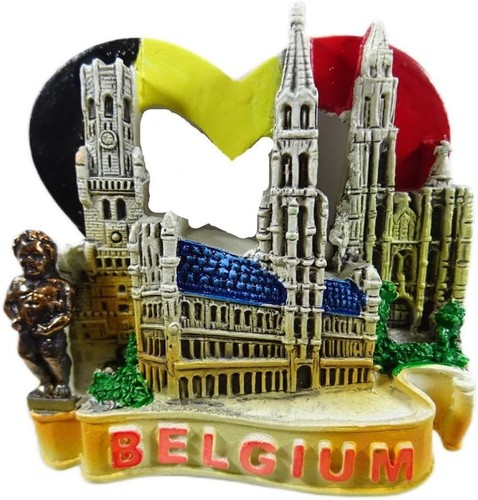Souvenir magnet belgien - souvenir,
