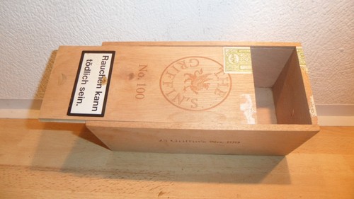 Alte zigarrenkiste leer - alte,