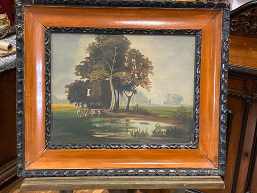 öl gemälde landschaft kühe - gemÄlde,