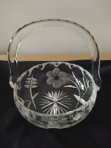 Henkelschale glas körbchen - henkelschale,