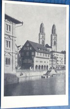 AK ~1950: Zürich Gasthaus