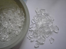 Bullseye 90COE farblos sehr natürlich gebraten für Glasschmelzhandwerk, 160g Pack