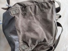 oliv Jägerrucksack , alte Ausführung mit Lederriemen original Bundeswehr