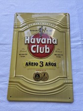 Blechschild Havana Club