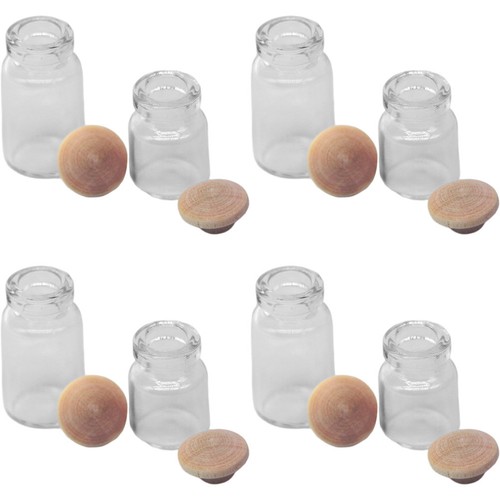 Pcs miniatur glasflasche - 8, miniatur-glasflasche