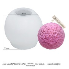 3D Silikonform Kerzenform DIY